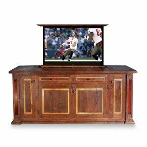 Reclaimed Barnwood TV Popup Teton